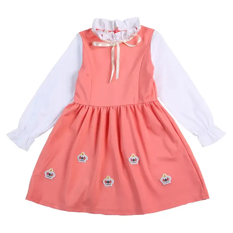2022 Girls Korean Skirt Dress Set 3 Colors 8-10Y - Image 6