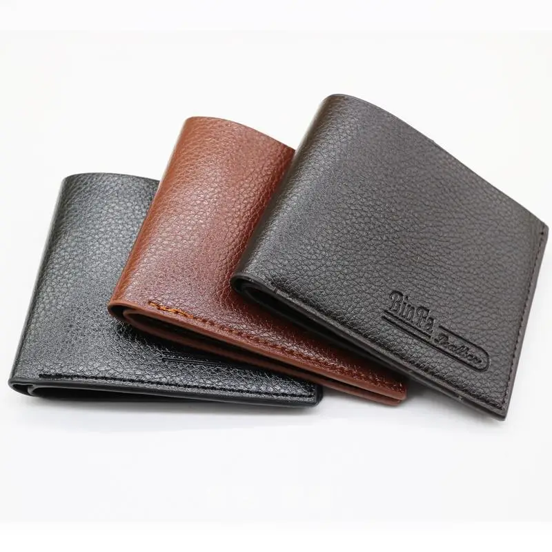 Bag Wallet Men's Student Korean Style Short Wallet Men's Douyin Cross-Border Business Souvenir Street Stall Supply