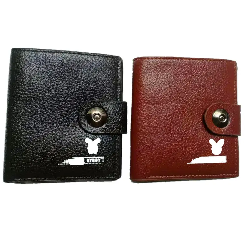 Bag Wallet Men's Student Korean Style Short Wallet Men's Douyin Cross-Border Business Souvenir Street Stall Supply