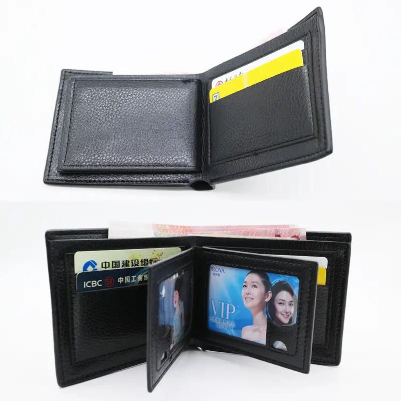Bag Wallet Men's Student Korean Style Short Wallet Men's Douyin Cross-Border Business Souvenir Street Stall Supply