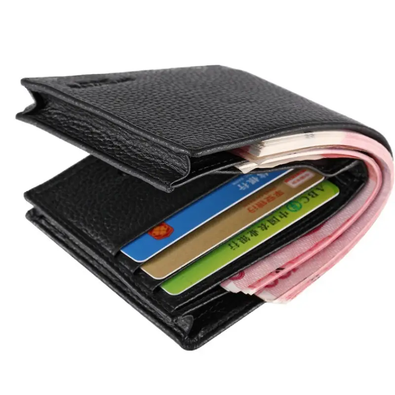 Bag Wallet Men's Student Korean Style Short Wallet Men's Douyin Cross-Border Business Souvenir Street Stall Supply