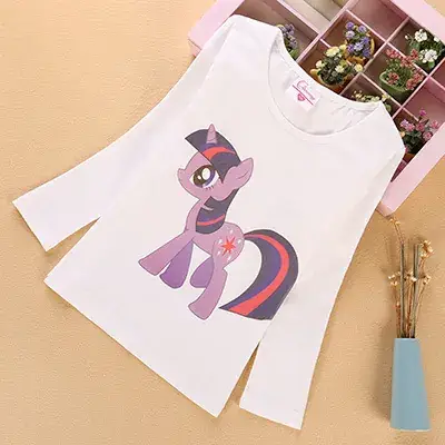 Girls Princess Sophia T-Shirt Purple Long Sleeve
