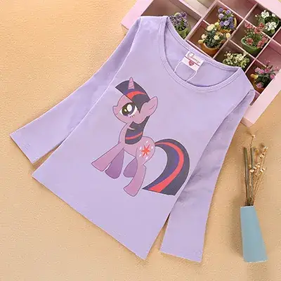 Girls Princess Sophia T-Shirt Purple Long Sleeve