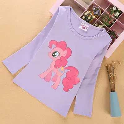 Girls Princess Sophia T-Shirt Purple Long Sleeve