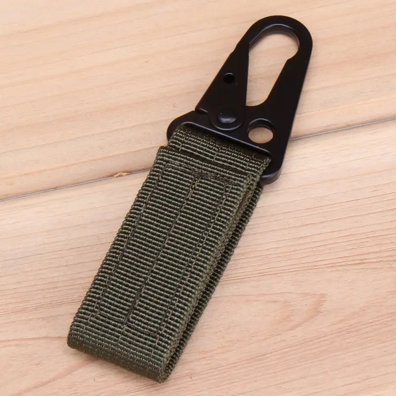 Black Tactical Nylon Belt 2.5cm Hardened - Image 5