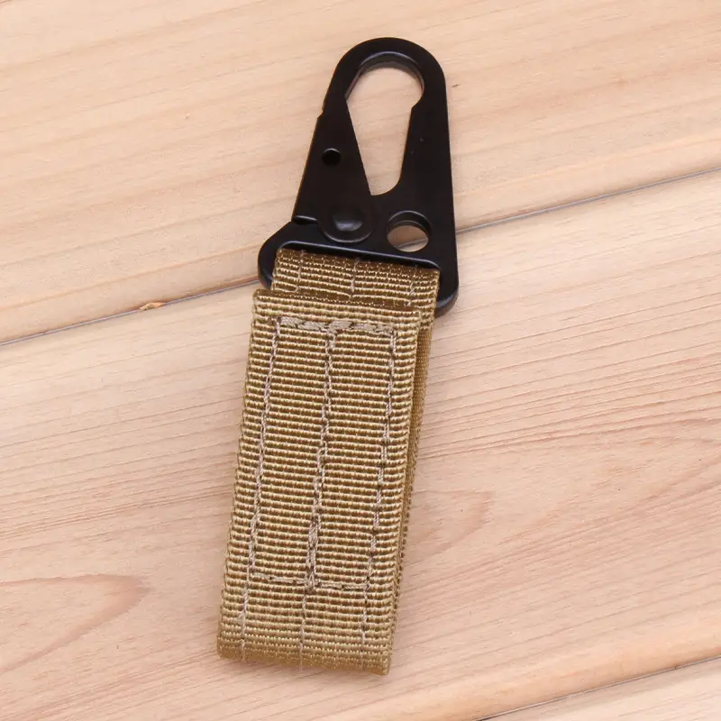 Black Tactical Nylon Belt 2.5cm Hardened - Image 6