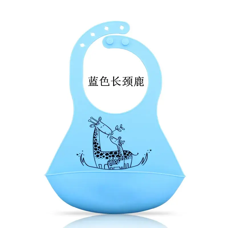 Green Silicone Baby Bib Leak Proof Waterproof Slipper - Image 22