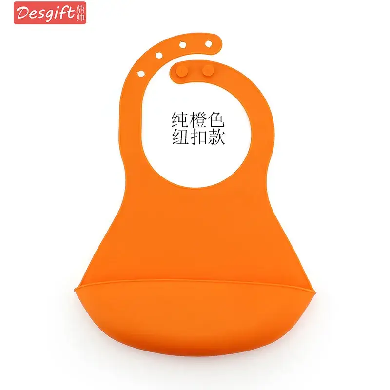 Green Silicone Baby Bib Leak Proof Waterproof Slipper - Image 14