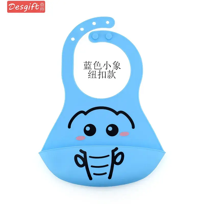 Green Silicone Baby Bib Leak Proof Waterproof Slipper - Image 15