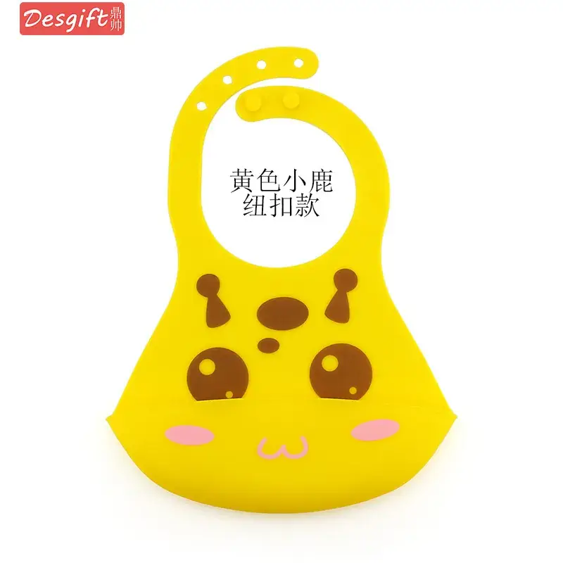 Green Silicone Baby Bib Leak Proof Waterproof Slipper - Image 16