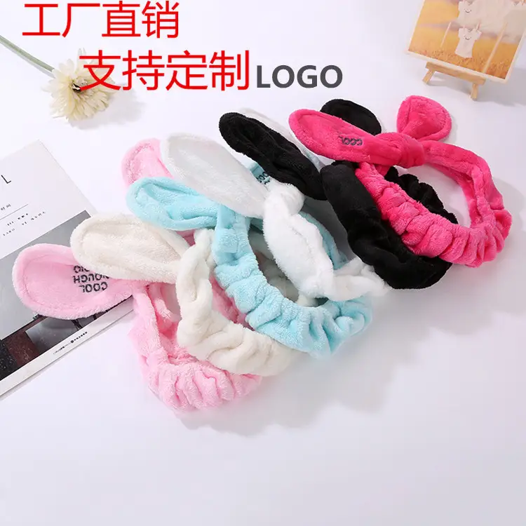 Pink Rabbit Ear Hairband for Women - Image 9