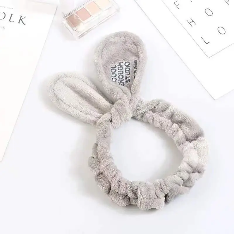 Pink Rabbit Ear Hairband for Women - Image 6
