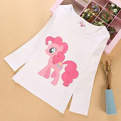 Girls Frozen Print Long Sleeve T-Shirt Pink - Image 4