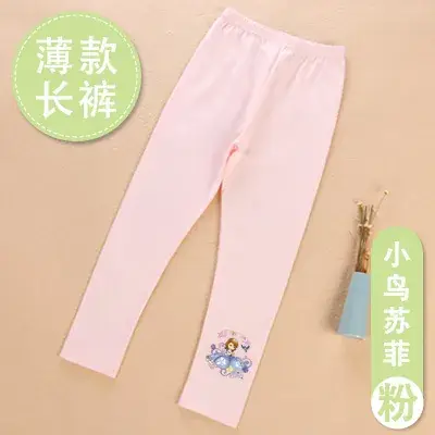 Girls Cotton Leggings Spring Autumn Pack of 2 - Image 3