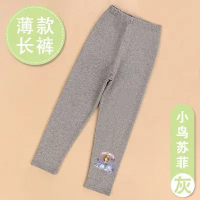 Girls Cotton Leggings Spring Autumn Pack of 2 - Image 4