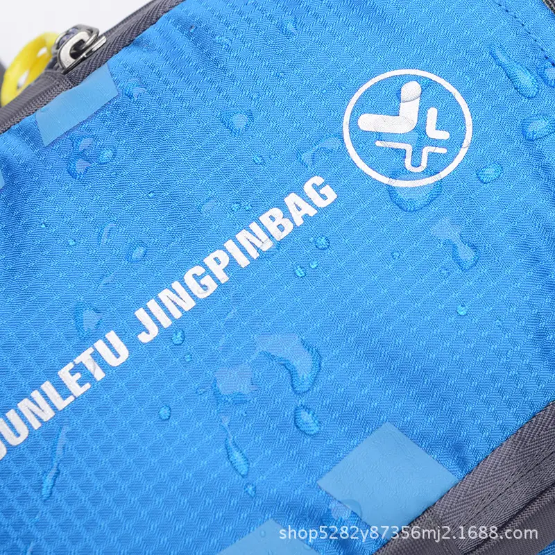 Men's Waterproof Nylon Chest Bag with Water Bottle - Image 11