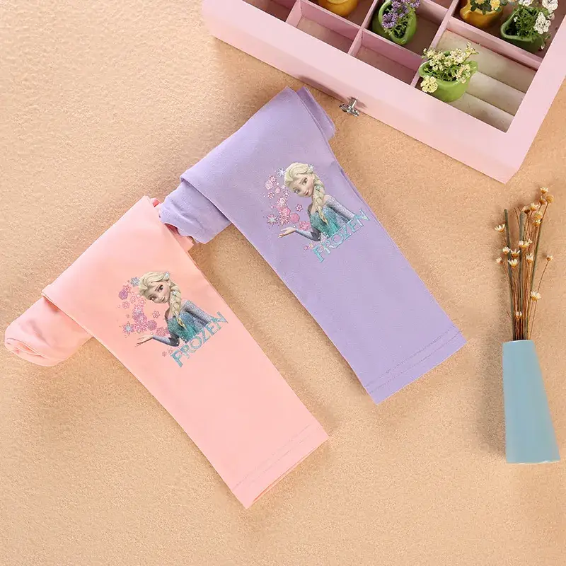 Frozen Ice Princess Kids Pants Pink Autumn Wear - Image 7