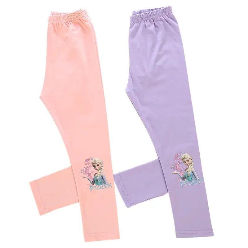 Frozen Ice Princess Kids Pants Pink Autumn Wear - Image 10