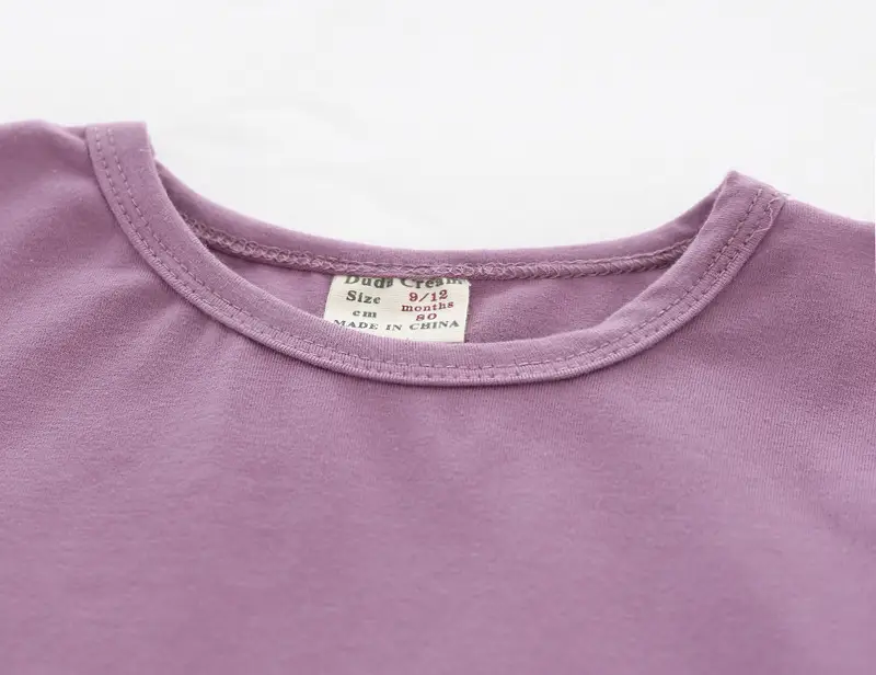 Girls Purple Long Sleeve Cotton T-Shirt - Image 10
