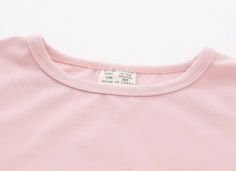 Girls Purple Long Sleeve Cotton T-Shirt — feature 19