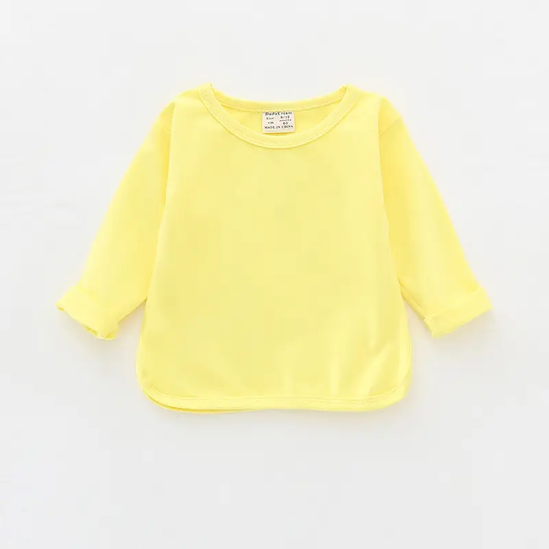 Girls Purple Long Sleeve Cotton T-Shirt — feature 25