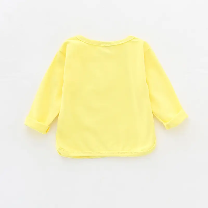 Girls Purple Long Sleeve Cotton T-Shirt — feature 26