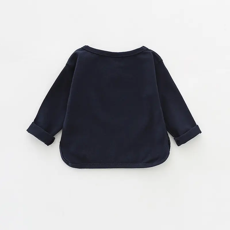 Girls Purple Long Sleeve Cotton T-Shirt — feature 52