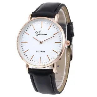 New Watch Women's Belt Watch Geneva Quartz Watch Belt Fashion Women's Watch Scale Men's Watch — feature 8