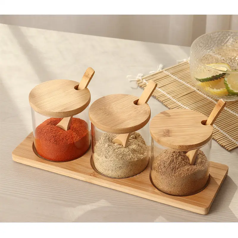 High Borosilicate Seasoning Box for Kitchen Use - Image 4
