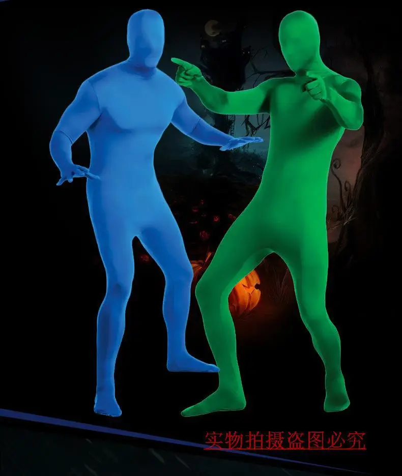 Ninja Invisible Tights Halloween Costume Black
