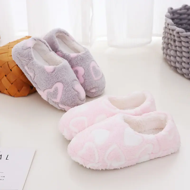 Pregnant Women's Moon Shoes Cotton Slippers Spring Autumn and Winter New Bag Heel Home Indoor Slippers Non-slip Soft Sole Lightweight Silent - Image 3