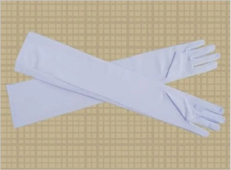 Black High Stretch Gloves for Nightclub Use