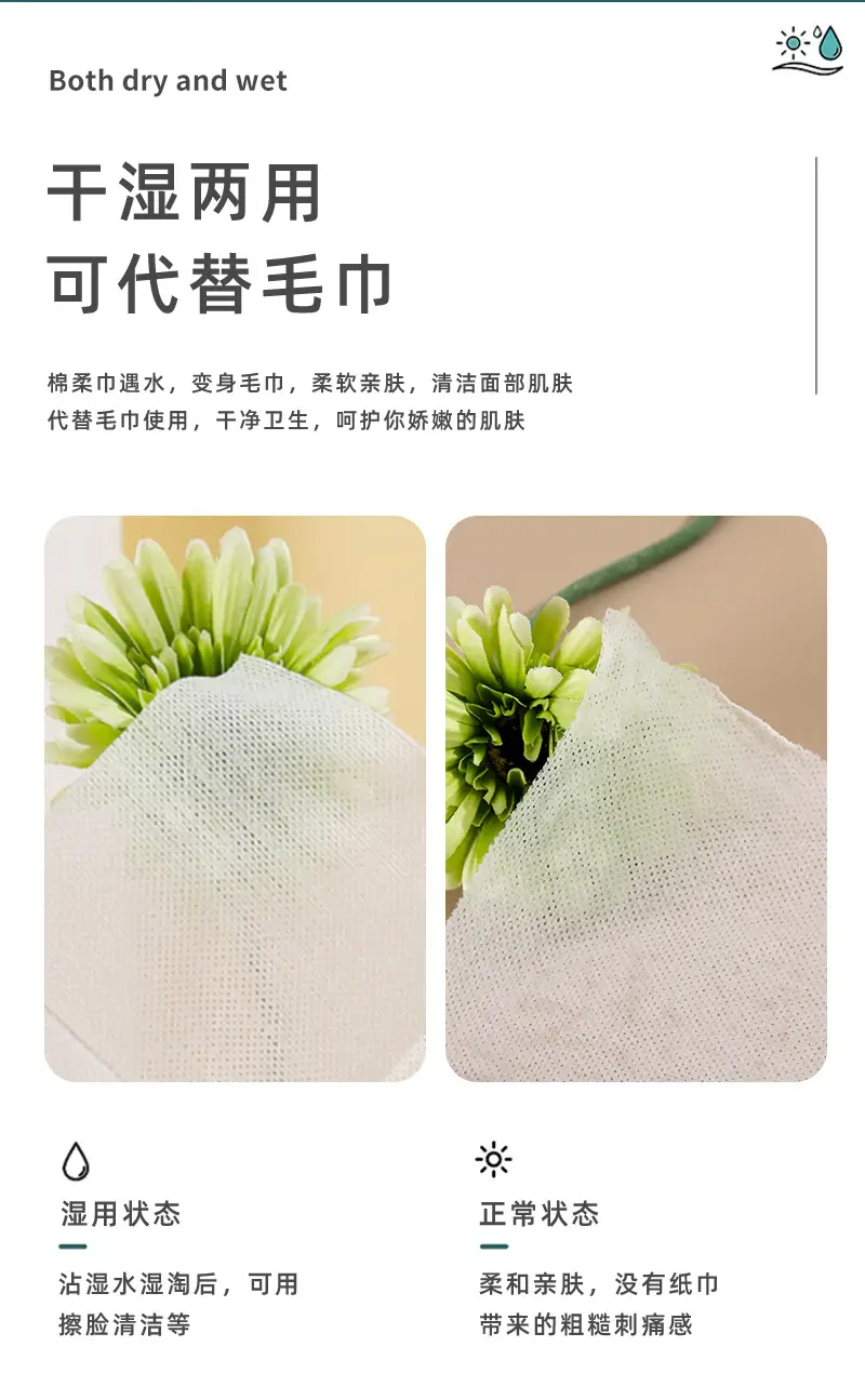Hand-Made Thickened Facial Cleansing Towel 50g — feature 8