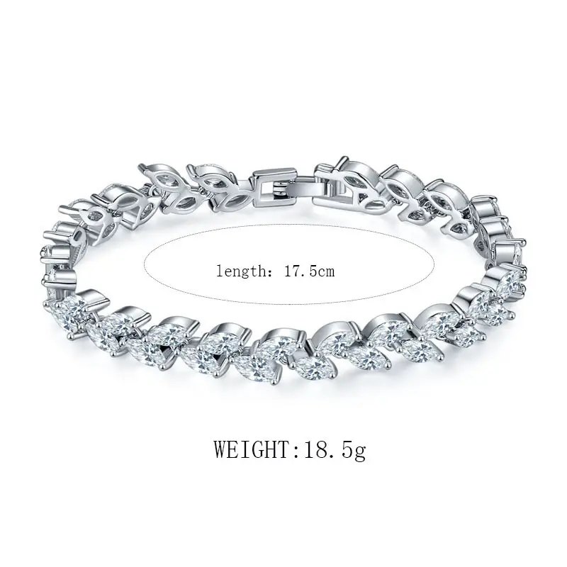 Women's Zircon Rice Bracelet Hot Sale Wholesale — feature 1