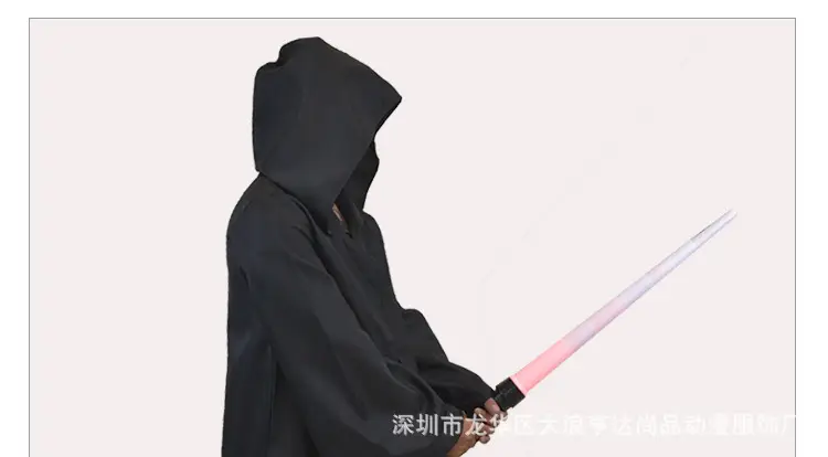 Halloween Robe Star Wars Jedi Knight Cloak Costume Brown — feature 10
