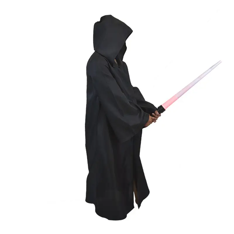Halloween Robe Star Wars Jedi Knight Cloak Costume Brown - Image 2