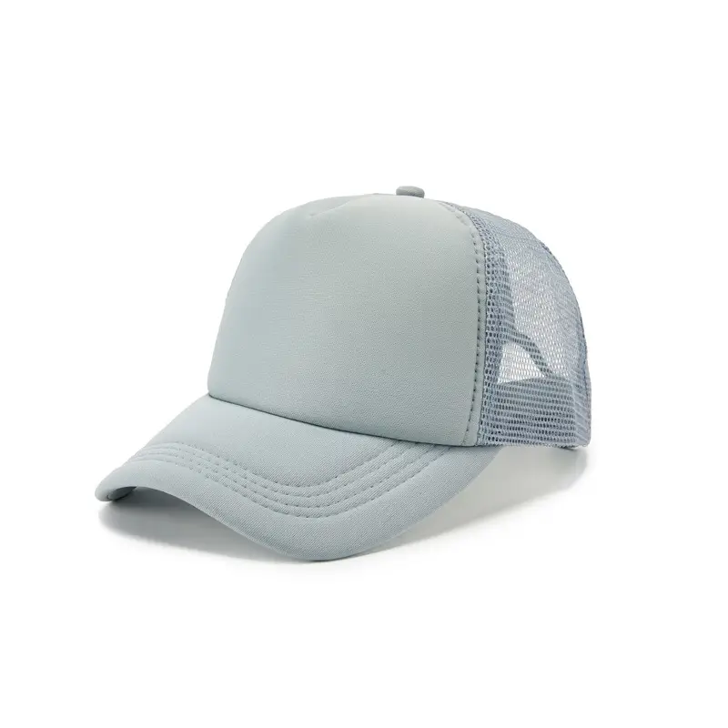 Red Yellow Mesh Trucker Cap for Kids Travel