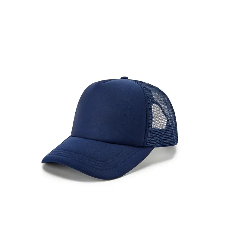 Red Yellow Mesh Trucker Cap for Kids Travel