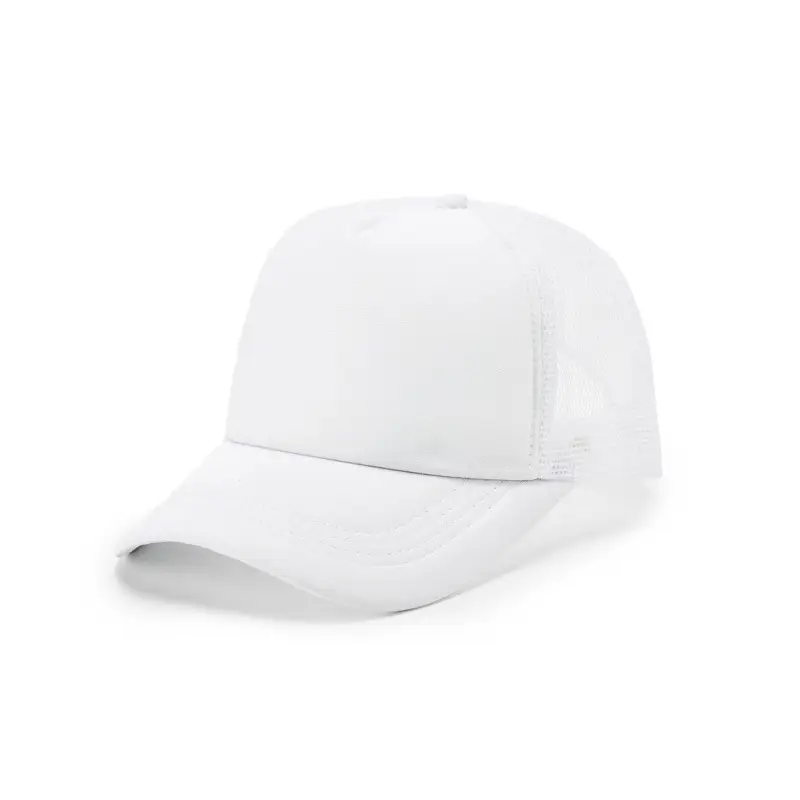 Red Yellow Mesh Trucker Cap for Kids Travel