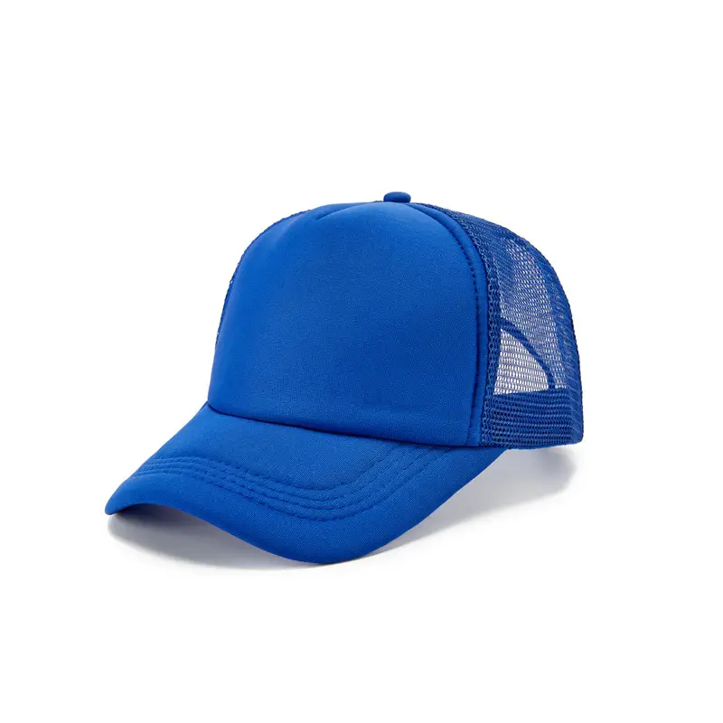 Red Yellow Mesh Trucker Cap for Kids Travel