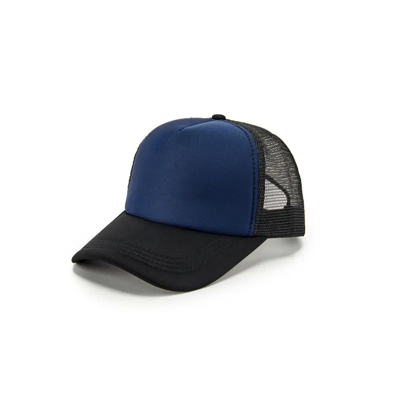 Red Yellow Mesh Trucker Cap for Kids Travel