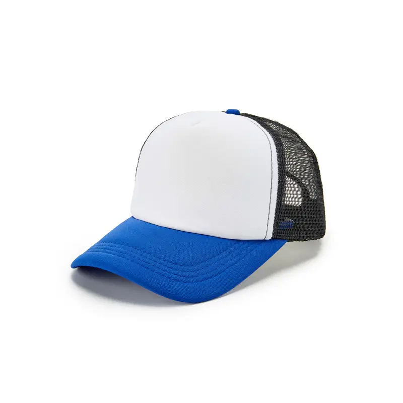 Red Yellow Mesh Trucker Cap for Kids Travel
