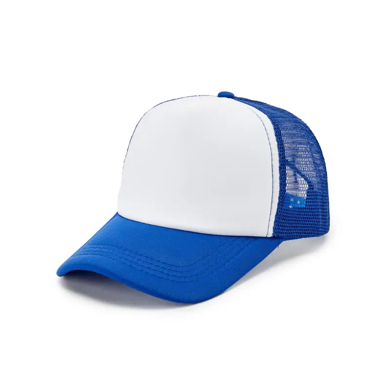 Red Yellow Mesh Trucker Cap for Kids Travel