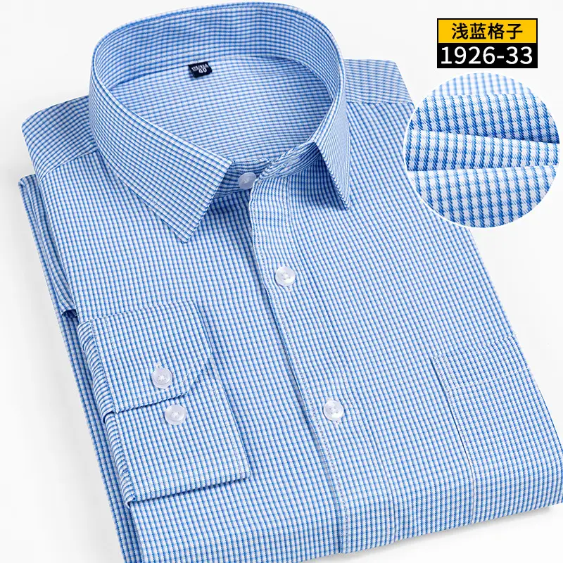 Men's White Slim Fit Long Sleeve Shirt - Image 13