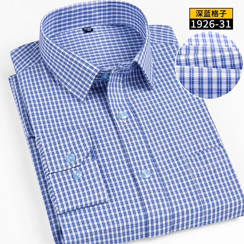 Men's White Slim Fit Long Sleeve Shirt - Image 15