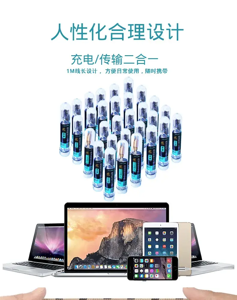 Factory Wholesale JUUJEE 2.4A Android Data Cable TYPE-C — feature 6