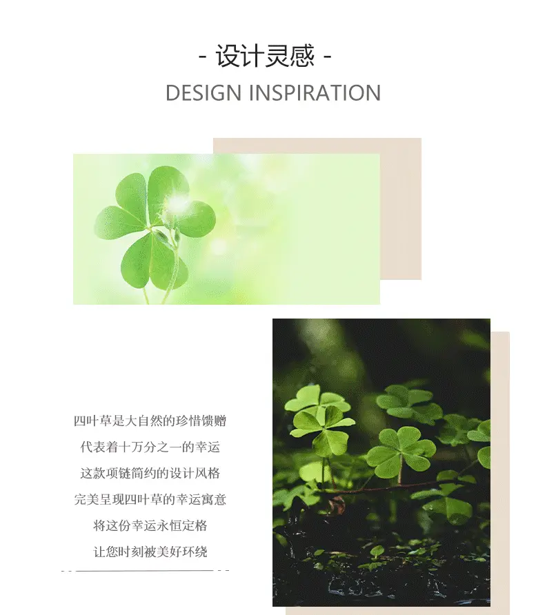 S999 Lucky Four Leaf Clover Pendant for Women Sterling Silver — feature 4