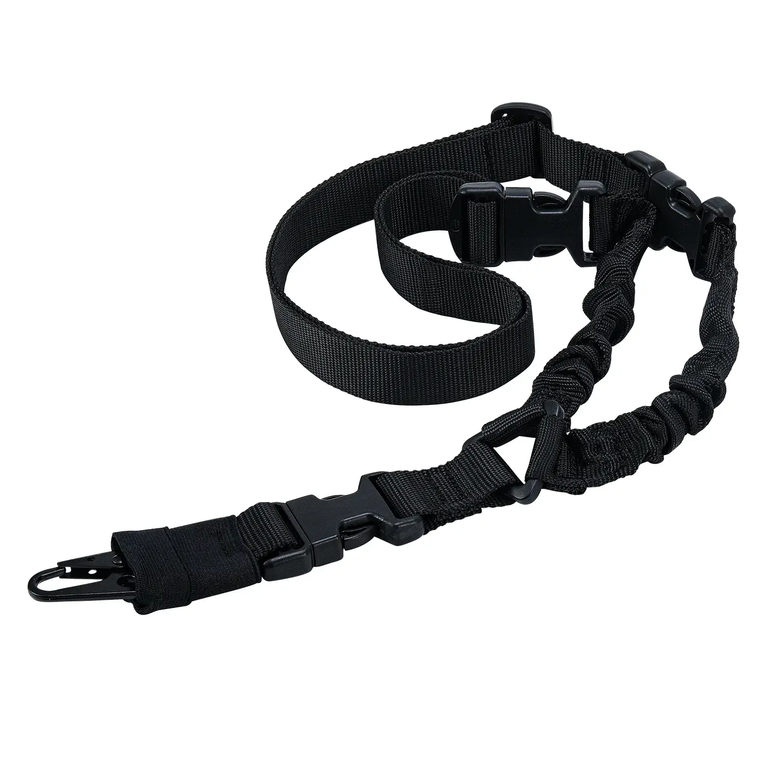 Tactical Gun Rope Belt Tan Nylon Diagonal Strap