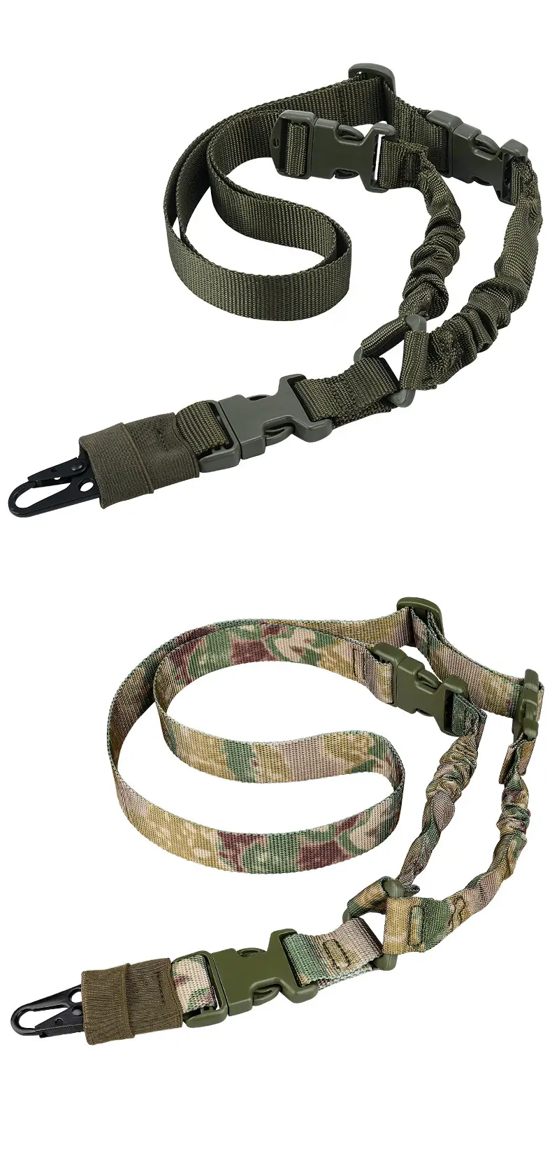 Tactical Gun Rope Belt Tan Nylon Diagonal Strap — feature 13