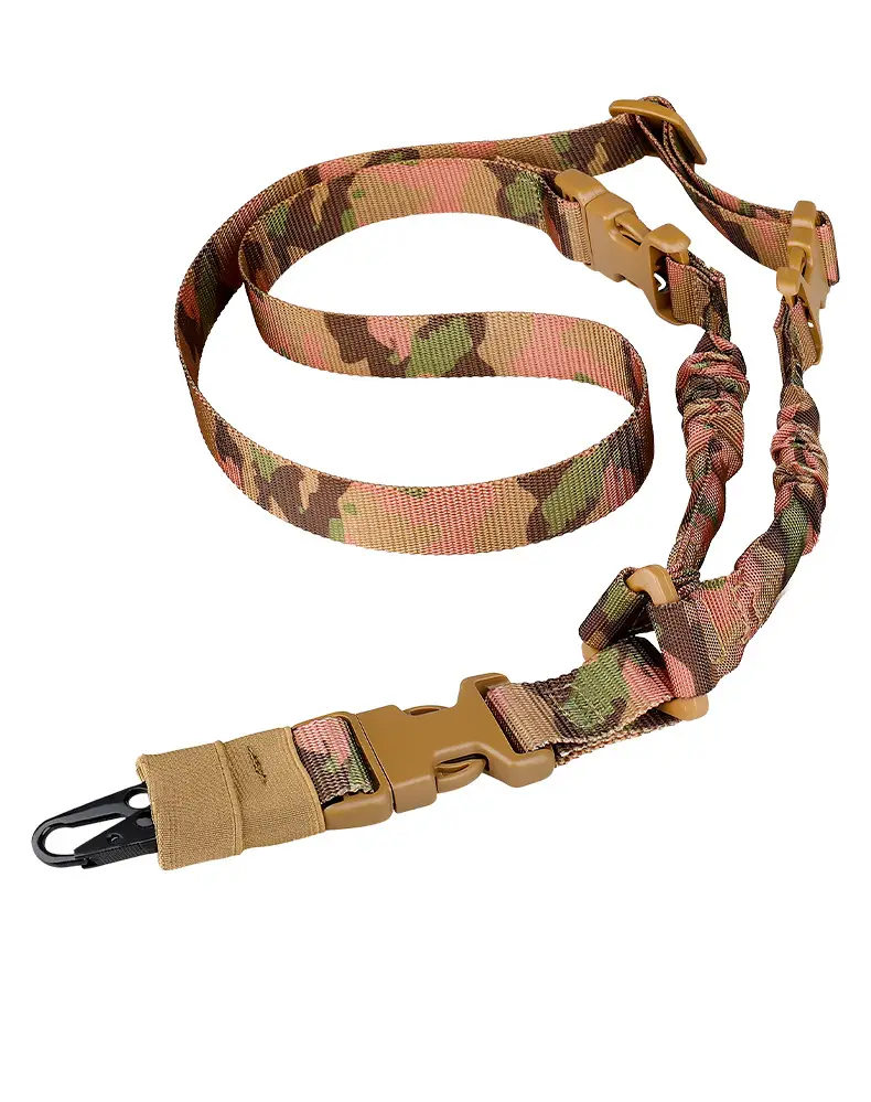 Tactical Gun Rope Belt Tan Nylon Diagonal Strap — feature 14